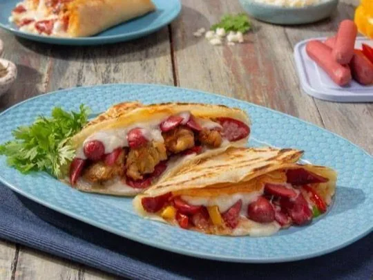 Hot Dog Crepe