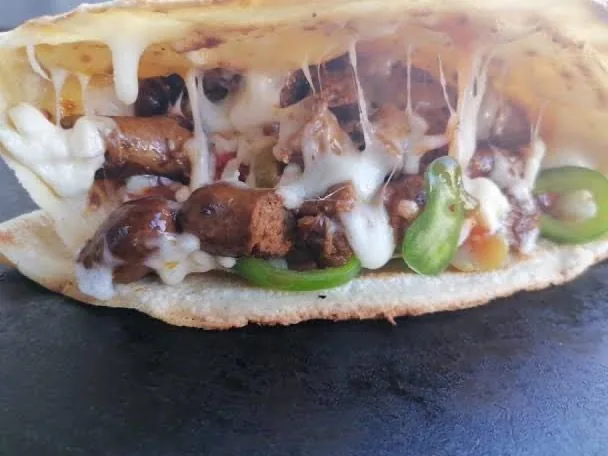 Oriental Sausage Crepe