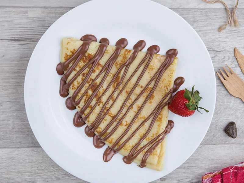 Plain Nutella Chocolate Crepe