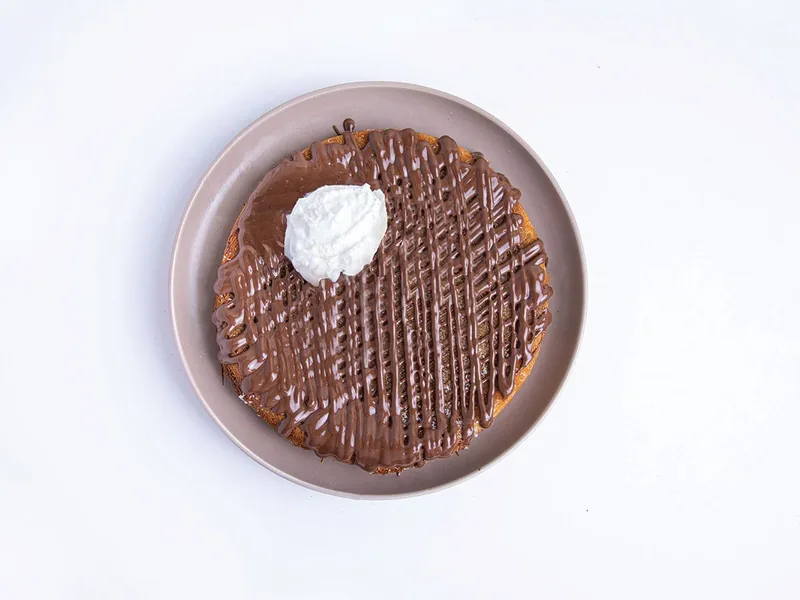 Konafa with Nutella