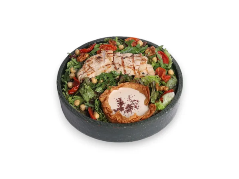 Chicken Tahini Ranch Salad