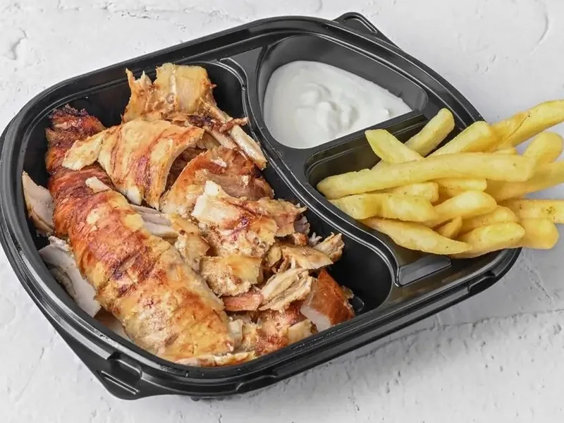 Chicken Shawarma Plate 1/4 kg