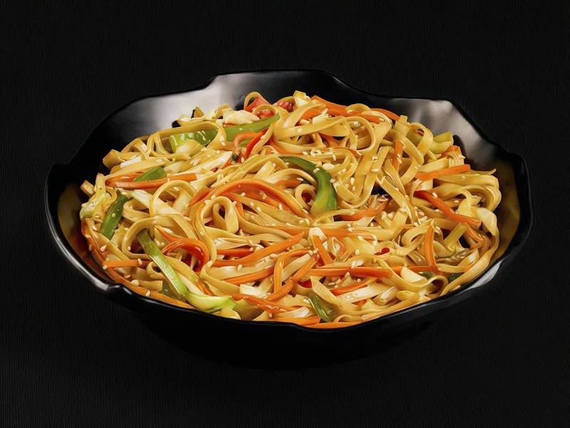 Stir-Fried Egg Noodles With Vegetables