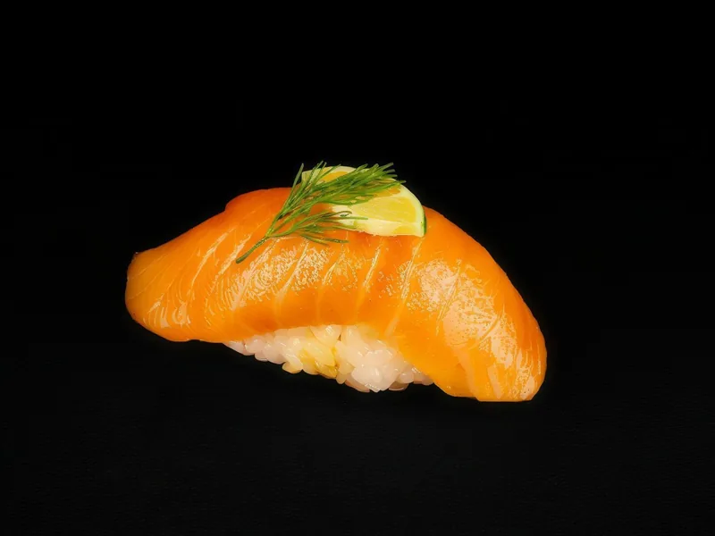 Salmon Teriyaki Nigiri