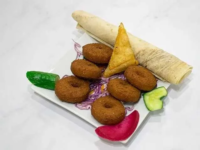 طبق فلافل