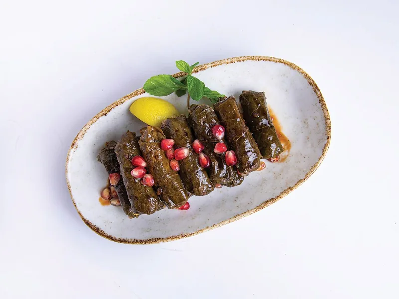 ورق عنب بدبس الرمان