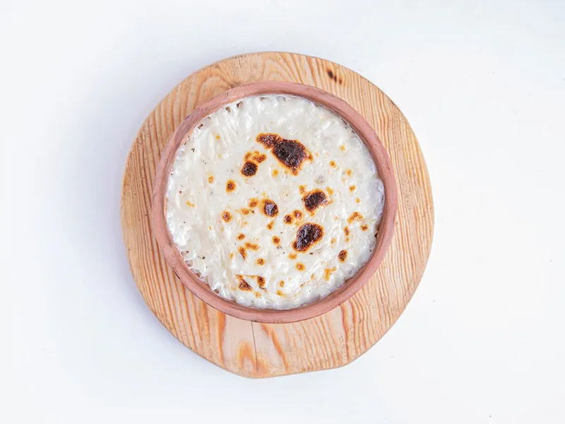 ارز معمر بالقشطة