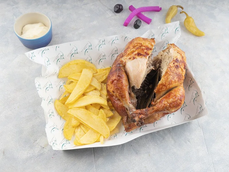 وجبة نص فرخه و رز