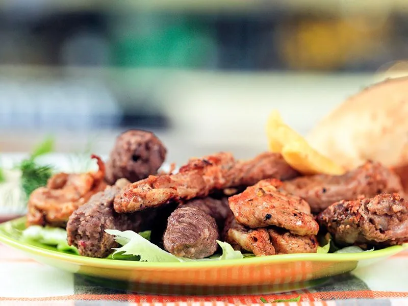 طبق مشكل مشاوي