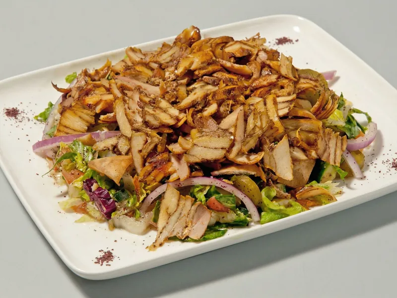 نص كيلو شاورما دجاج